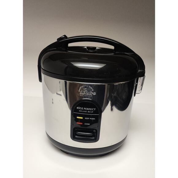 Wolfgang Puck Rice Cooker Bistro Collection Rice perfect 5 Cup Deluxe - Picture 1 of 14